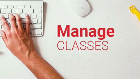 manage classes