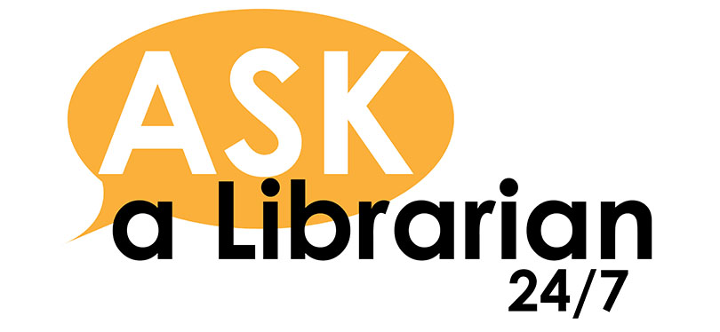 Ask a librarian 24/7